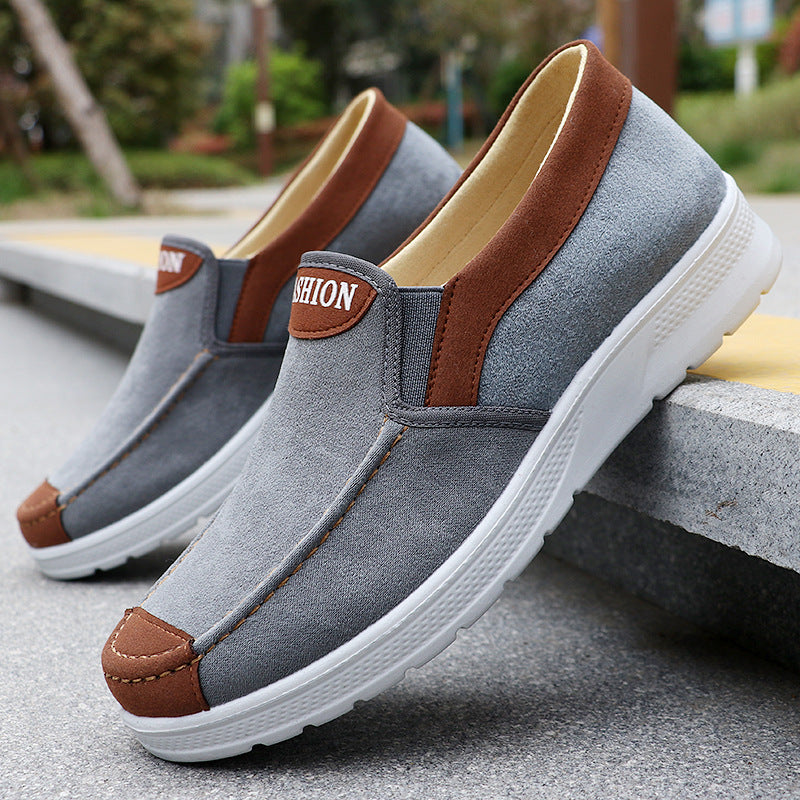 Mens Breathable Slip-on Casual Cloth Shoes - Comfortable Lightweight Footwear | Prime Care