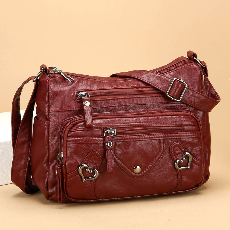 Versatile High-end Crossbody Bag With Spacious Multi-layer Design - Premium Fashion | Prime Care