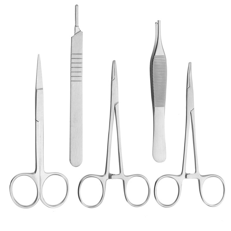 Surgical Suture Practice Training Bag Simulation With Wound Surgical Tools And Instruments Set
