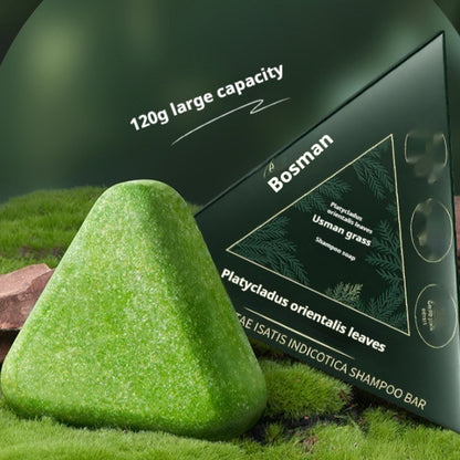 Oil Control And Dandruff Removal Soap - Chinese Arborvitae Twig Shampoo | Prime Care