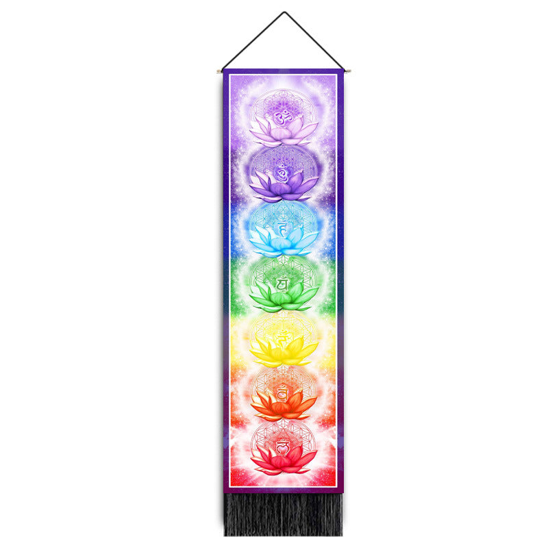 Decorative Hanging Paintings Printed Tassel Tapestries - Wall Art Decor | Prime Care