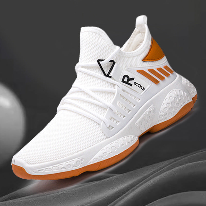 Men's Breathable Mesh Sports Sneakers – Lightweight Casual Shoes