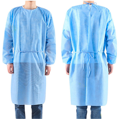 Disposable PP Non Woven Isolation Surgical Gown