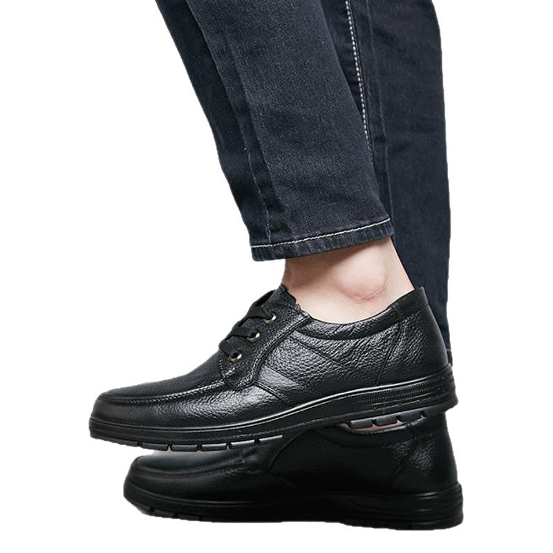 Leather Casual Sneakers - Men's Comfortable Stylish Footwear 920g | Prime Care