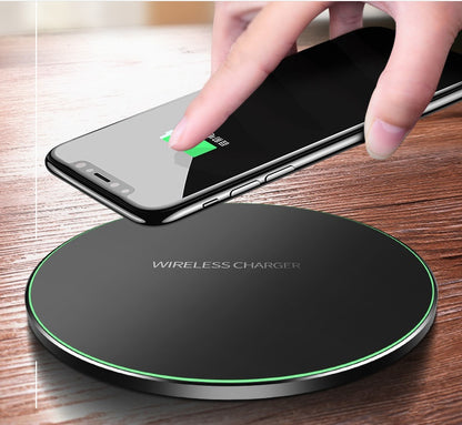 Wireless Charger For iPhone Fast Wireless Charging Pad For Samsung High Speed - 9V Quick Charge | Prime Care