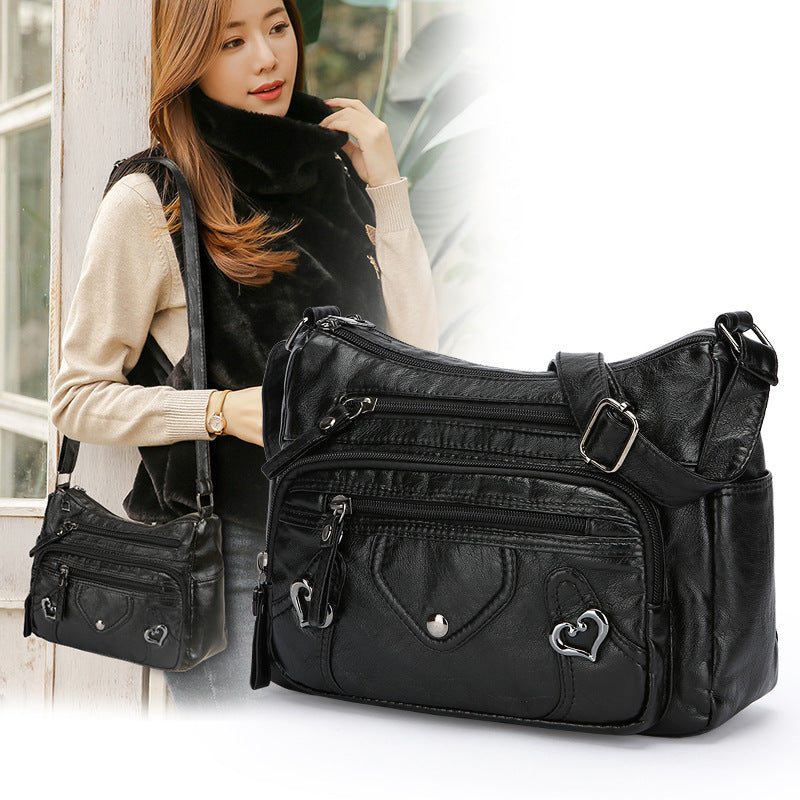 Versatile High-end Crossbody Bag With Spacious Multi-layer Design - Premium Fashion | Prime Care