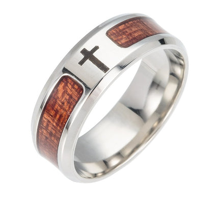 Men Rings - Tree of Life Cross Masonic Stainless Steel Rings | Prime Care