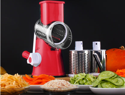 Vegetable Cutter Round Mandoline SLicer potato Julienne Carrot Grater Cheese