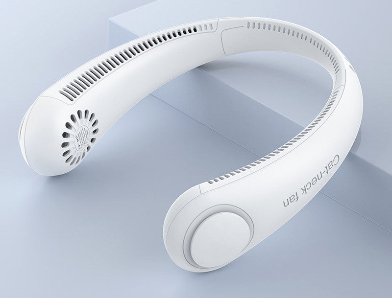 Hands-Free Neck Fan — USB Rechargeable Portable Cooling Fan