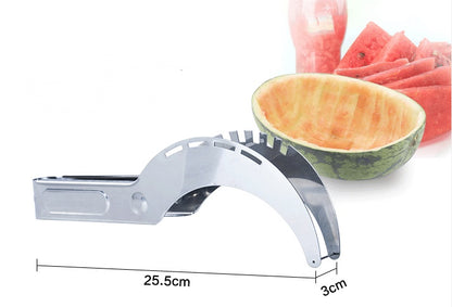 Stainless Steel Cutter For Watermelon Hami Melon Pitaya Pawpaw - Multi-Function Fruit Slicer 104g | Prime Care