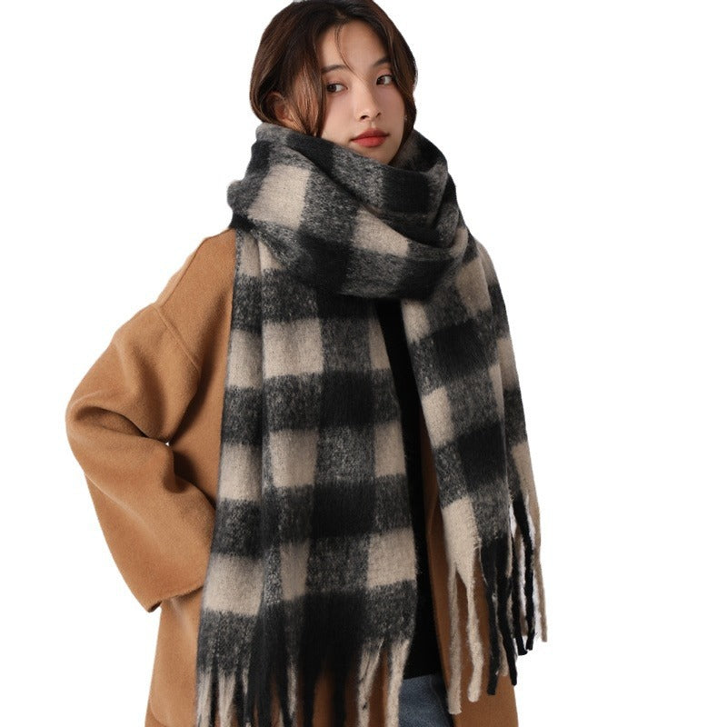 Womens Winter Scarf For Warmth - Premium Faux Cashmere Luxurious Feel | Prime Care