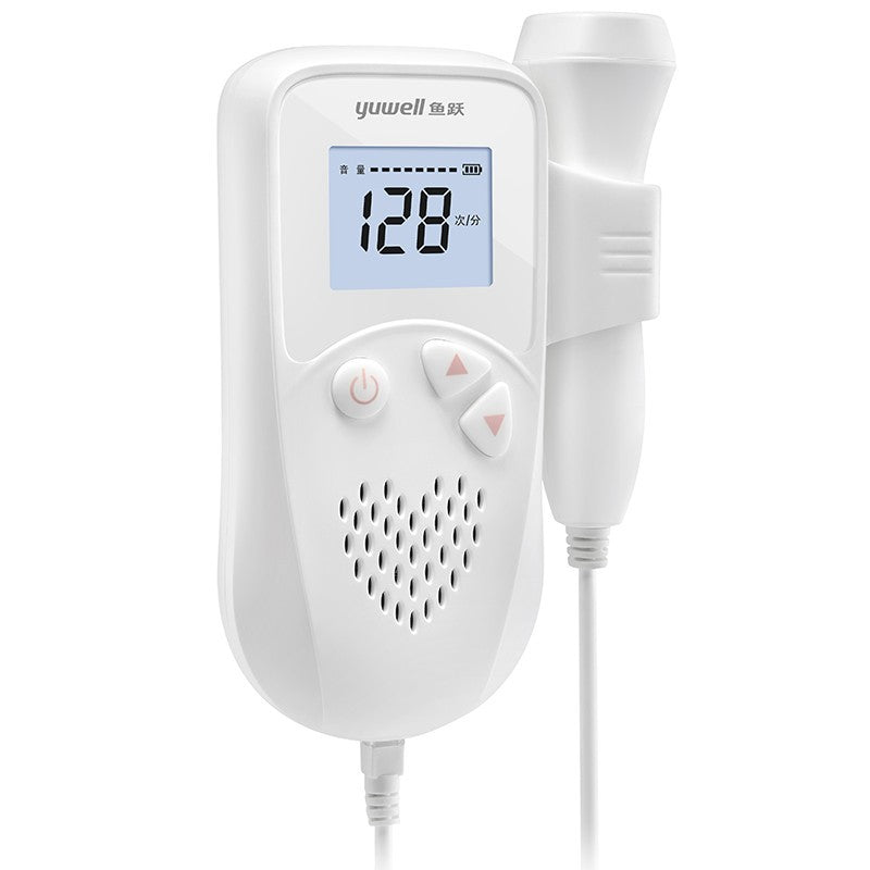 Fetal Doppler Heart Rate Monitor - CE Certified Home Pregnancy Baby Heartbeat Detector