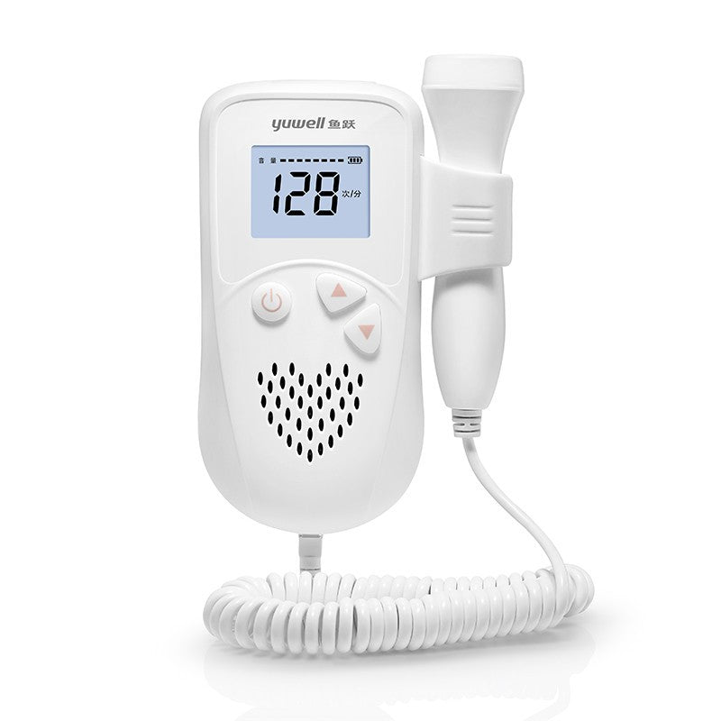 Fetal Doppler Heart Rate Monitor - CE Certified Home Pregnancy Baby Heartbeat Detector