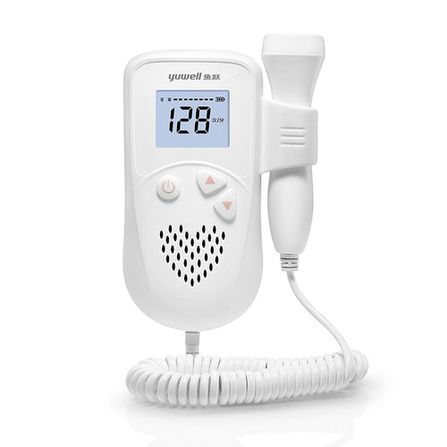 Fetal Doppler Heart Rate Monitor - CE Certified Home Pregnancy Baby Heartbeat Detector