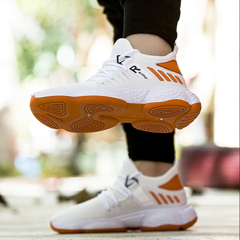 Men's Breathable Mesh Sports Sneakers – Lightweight Casual Shoes