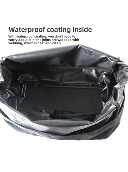 Travel Suitcase - 32in Expandable Two-Layer Luggage 75cm Cool Black | Prime Care