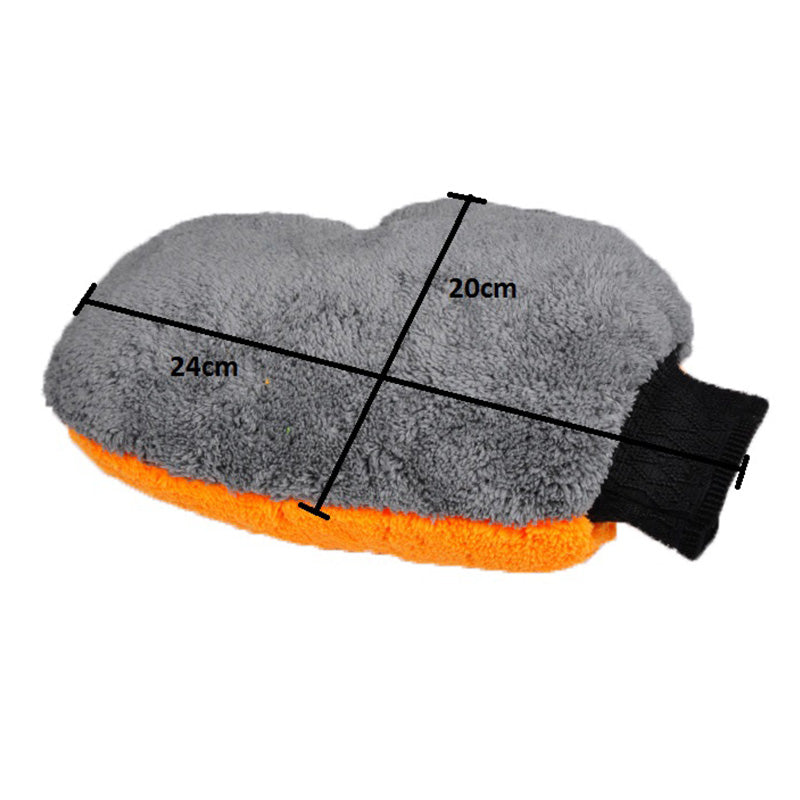 ear Paw Car Cleaning Supplies - Microfiber Wash Mitt | Prime Care