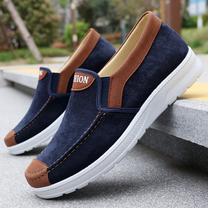 Mens Breathable Slip-on Casual Cloth Shoes - Comfortable Lightweight Footwear | Prime Care