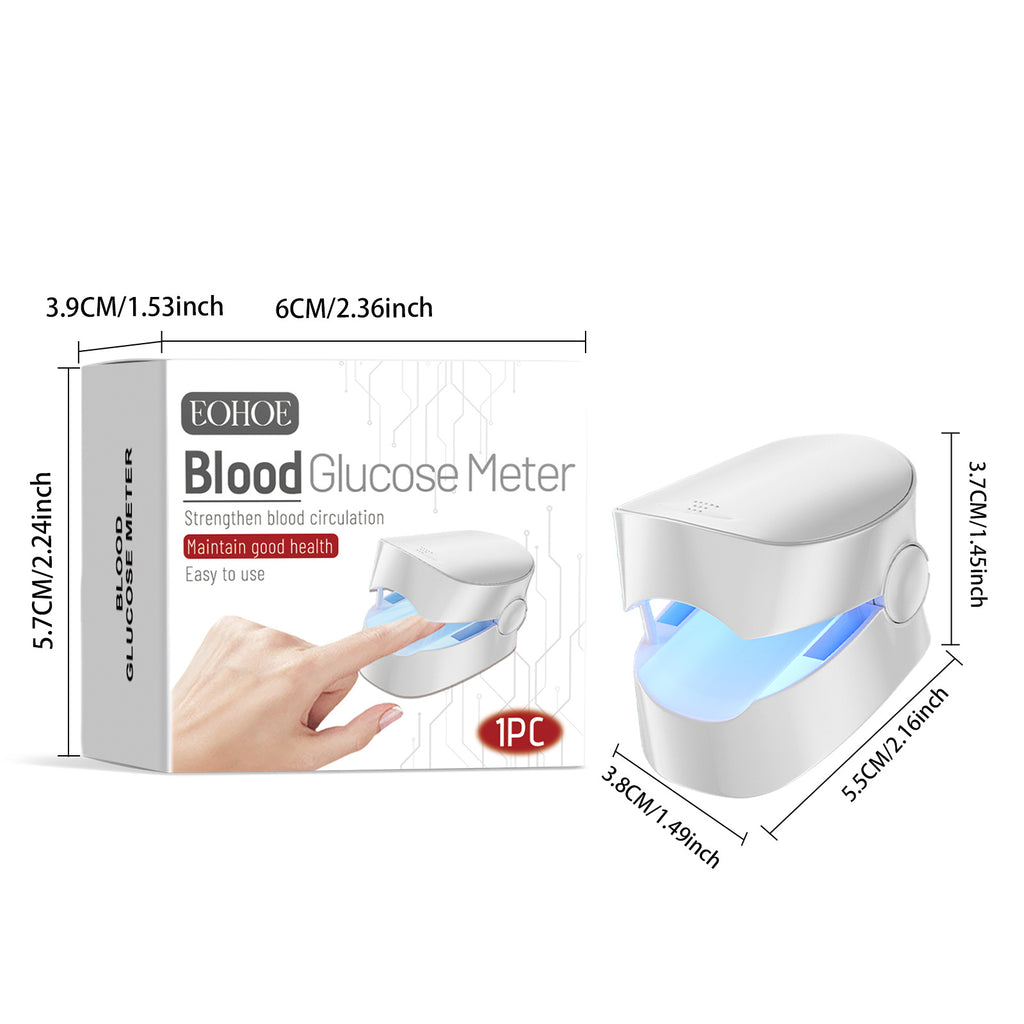 Non-Invasive Blood Glucose Meter - Painless Diabetes Monitor No Finger Prick