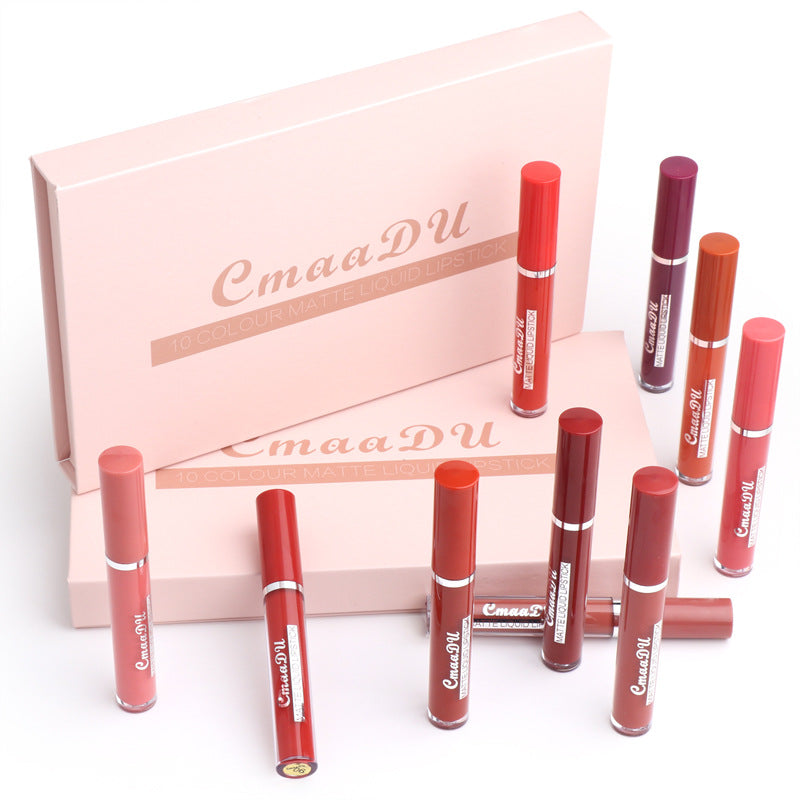 Women's Non-stick Cup Waterproof Matte Lipstick - Long-lasting Lip Color | Prime Care