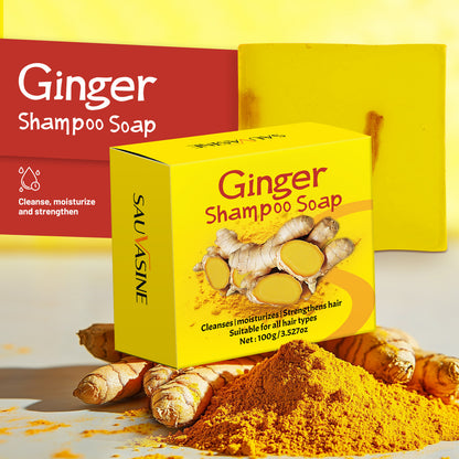 Ginger Shampoo Soap Hair Care - Natural Scalp Treatment | Prime Care