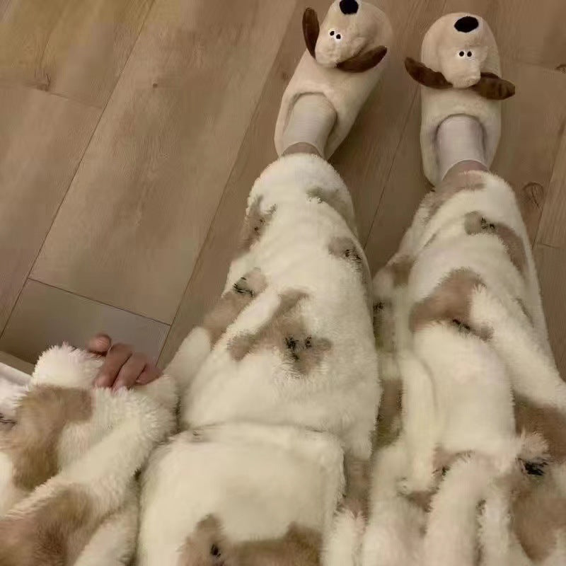 Fleece Night Gown - Jacquard Hooded Women's Nightgown 520g | Prime Care