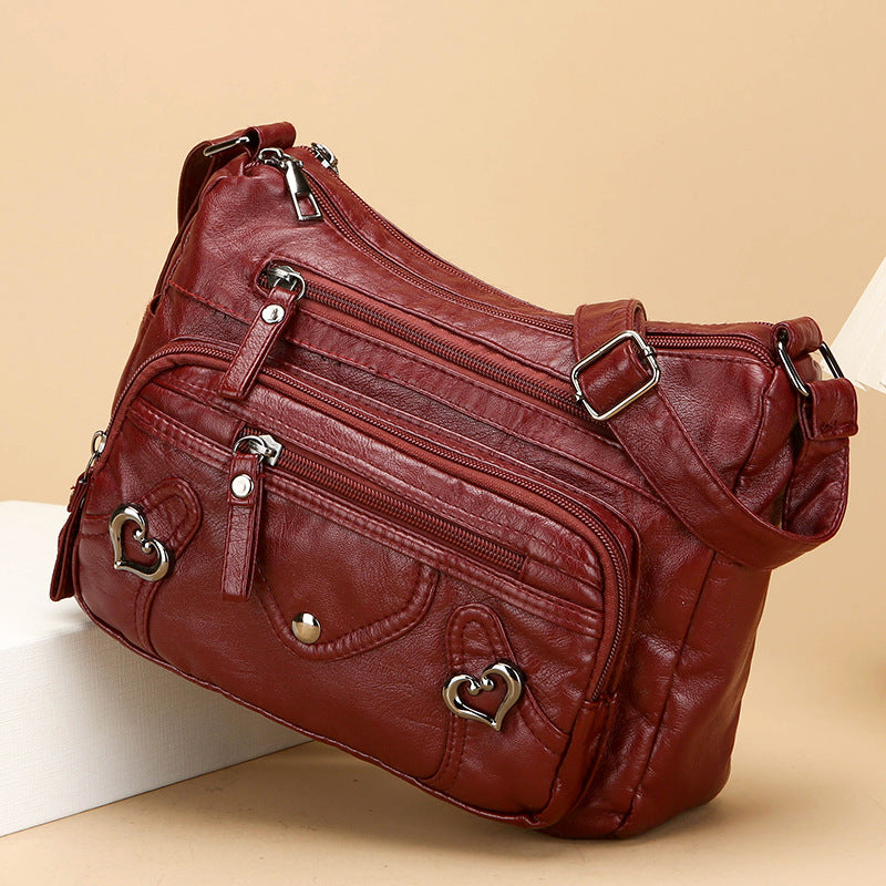 Versatile High-end Crossbody Bag With Spacious Multi-layer Design - Premium Fashion | Prime Care