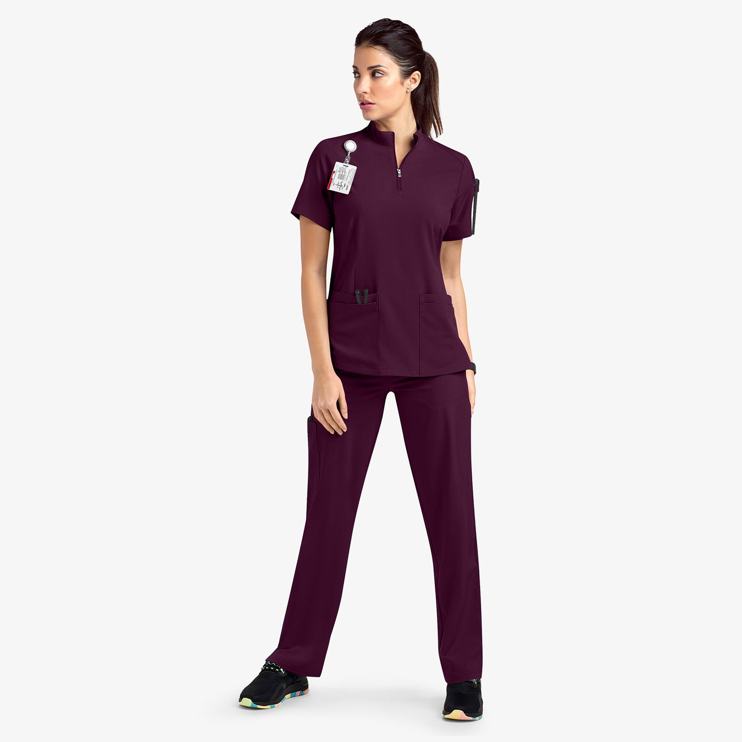 Hand Washing Suit Work Clothes Uniform Stand Collar Suit Elastic Quick-drying Medical Operating Room Surgical Gown