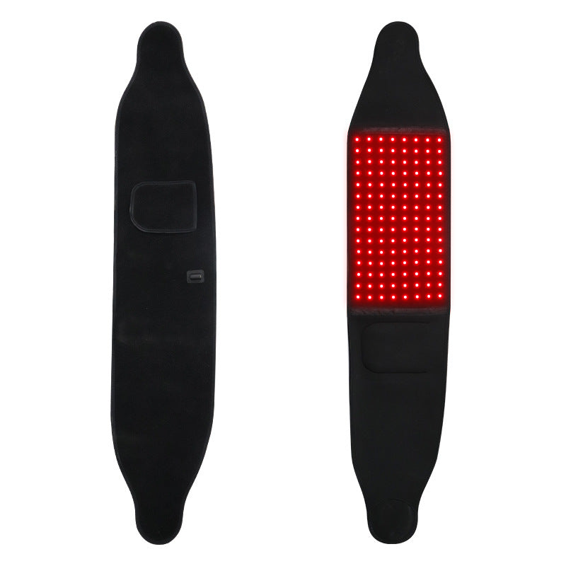 LED Red Light Therapy Belt – Infrared Pulse Physiotherapy & Vibration Massage for Back & Waist Pain Relief