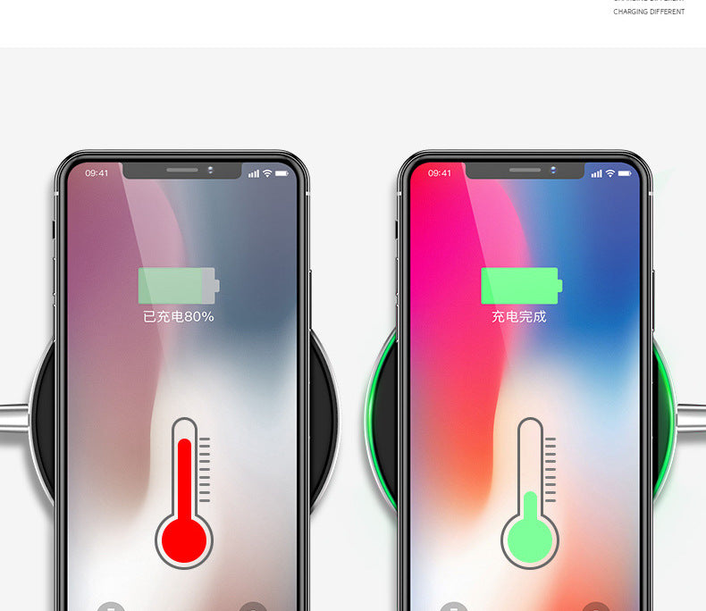 Wireless Charger For iPhone Fast Wireless Charging Pad For Samsung High Speed - 9V Quick Charge | Prime Care