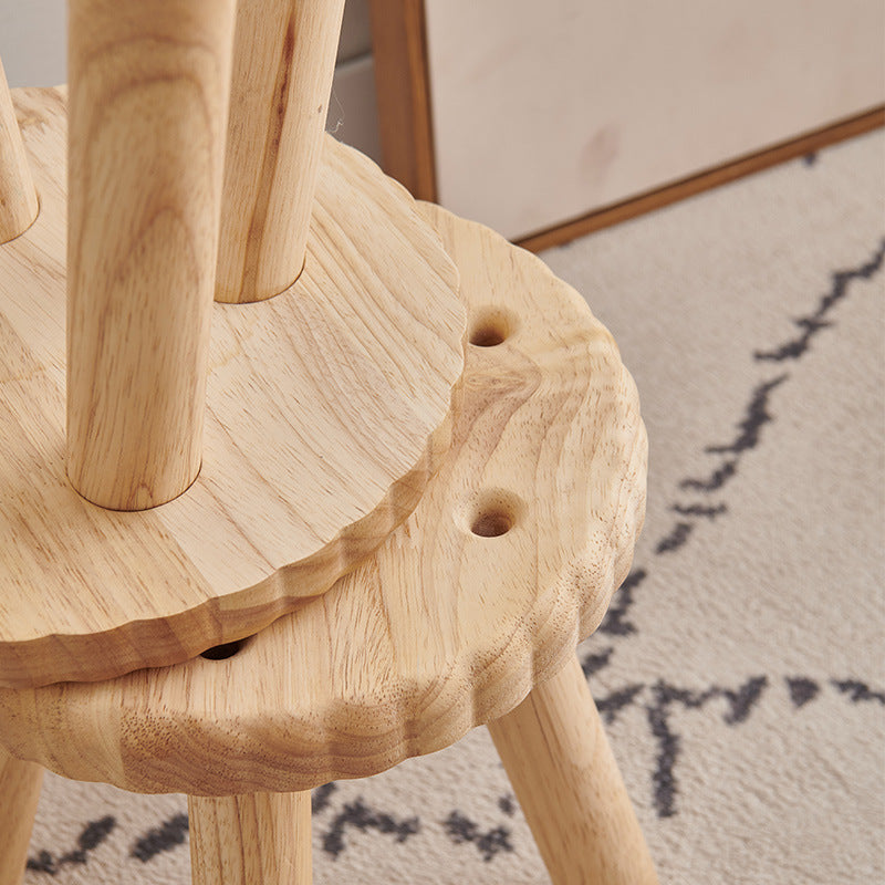 Solid Wood Small Bench - Modern Minimalist Living Room Furniture | Prime Care