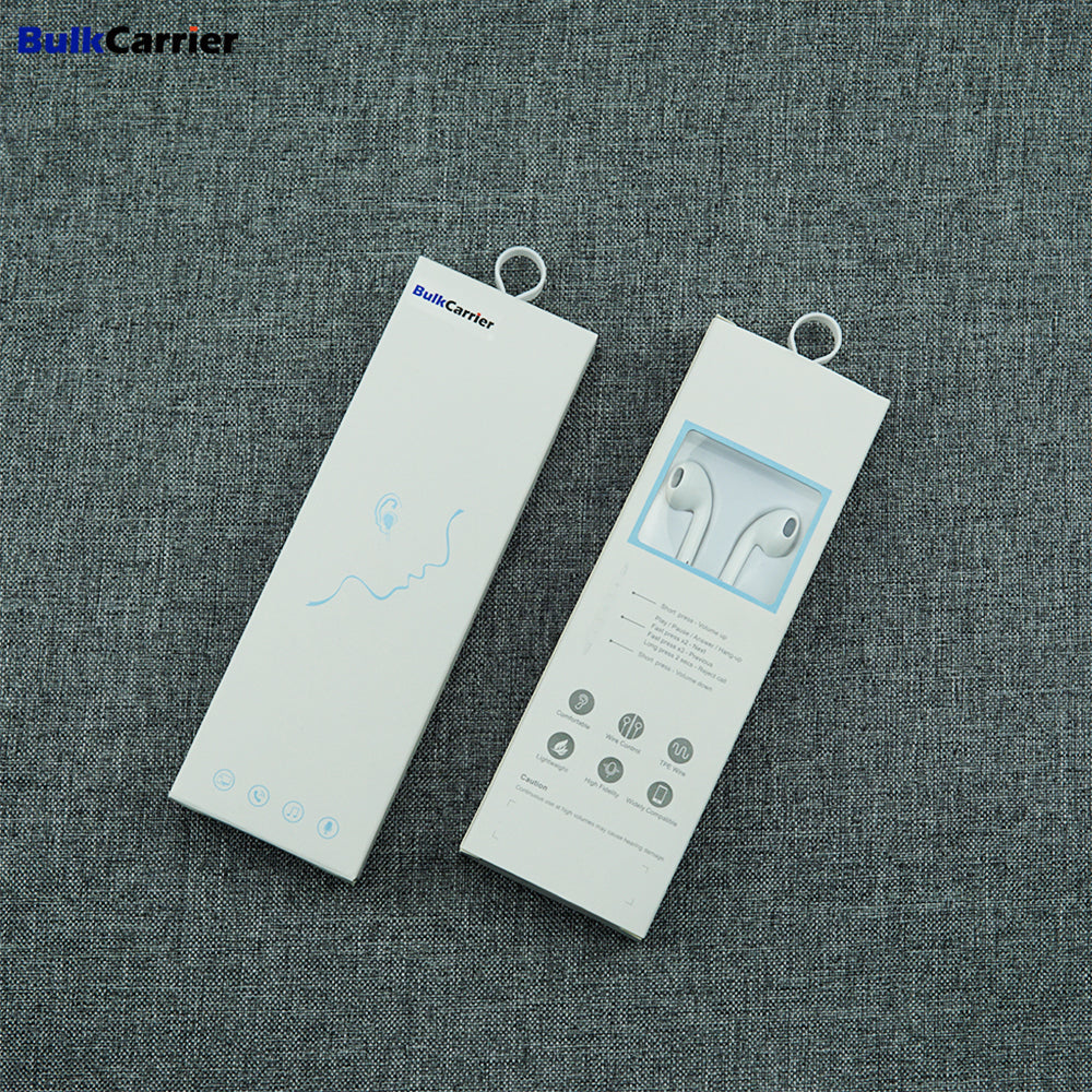 Wired Earbuds Voice Headset - In-Ear Headphones with Mic | Prime Care