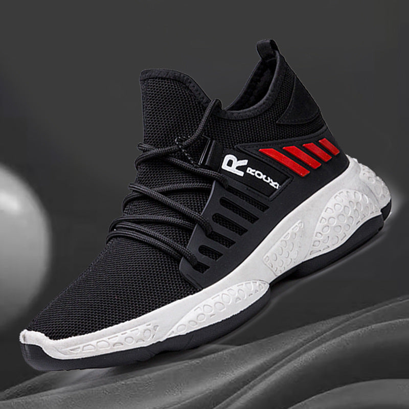 Men's Breathable Mesh Sports Sneakers – Lightweight Casual Shoes