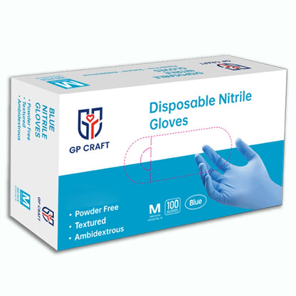 Medical Ding Qing Gloves GP40 Blue