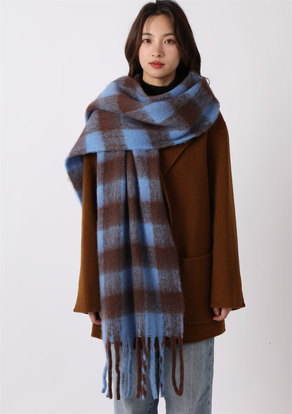 Womens Winter Scarf For Warmth - Premium Faux Cashmere Luxurious Feel | Prime Care