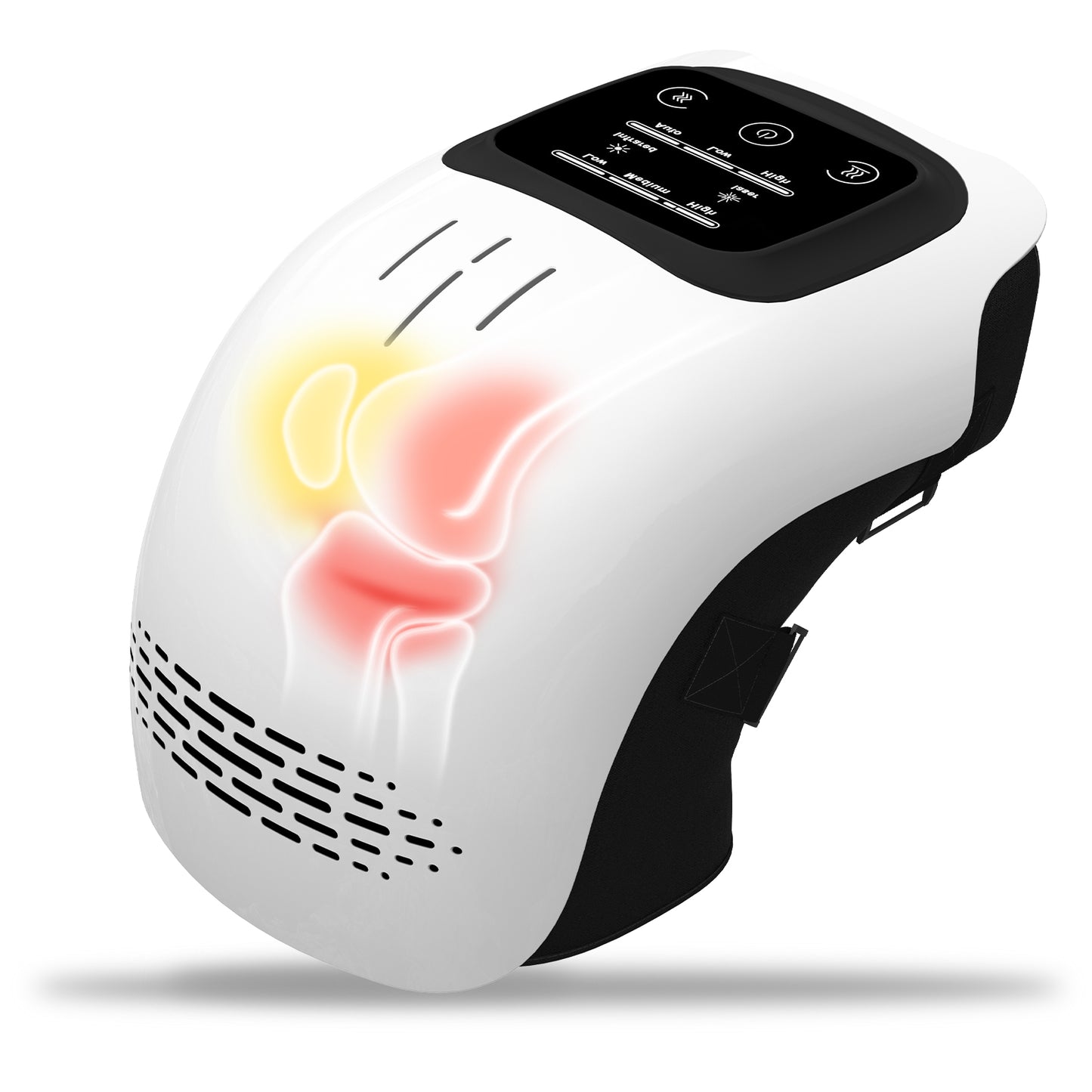 Intelligent Home Use Electric Kneading Heating Knee Massager - Rechargeable Pain Relief Infrared Laser Vibration | Prime Care