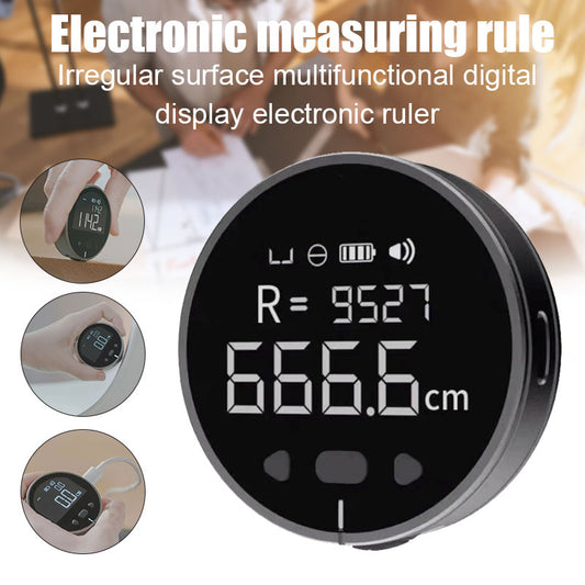 Distance Measuring Instrument Electronic Measuring Ruler Tape Measure - High Precision LCD Tool | Prime Care