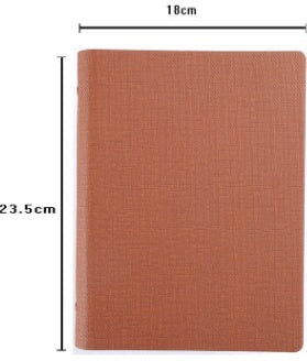 Note Book - Premium Discolored Leather Notebook 80 Sheets | Prime Care