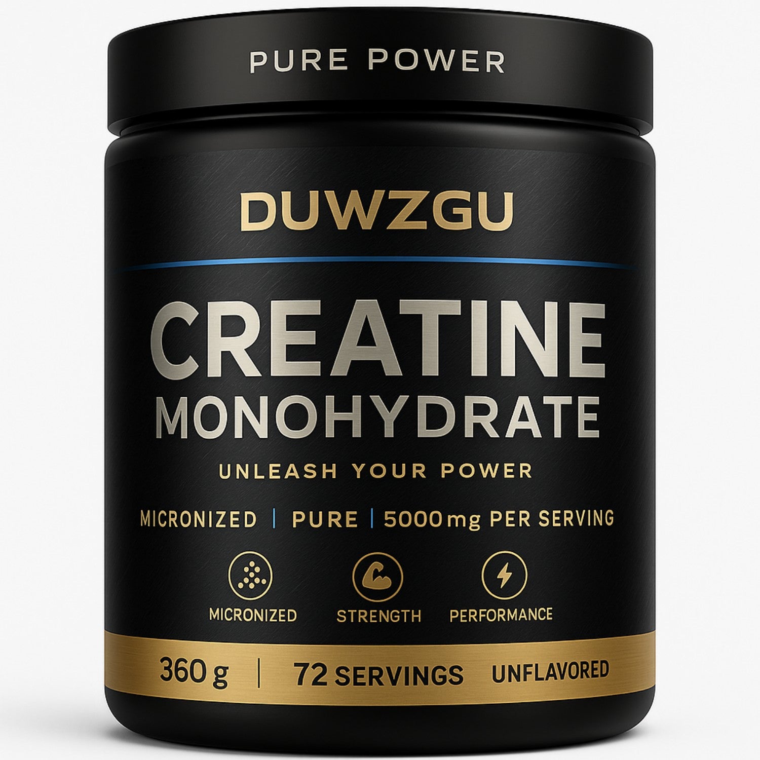 Pure Creatine Powder – 5g Creatine Per Serving | 360g