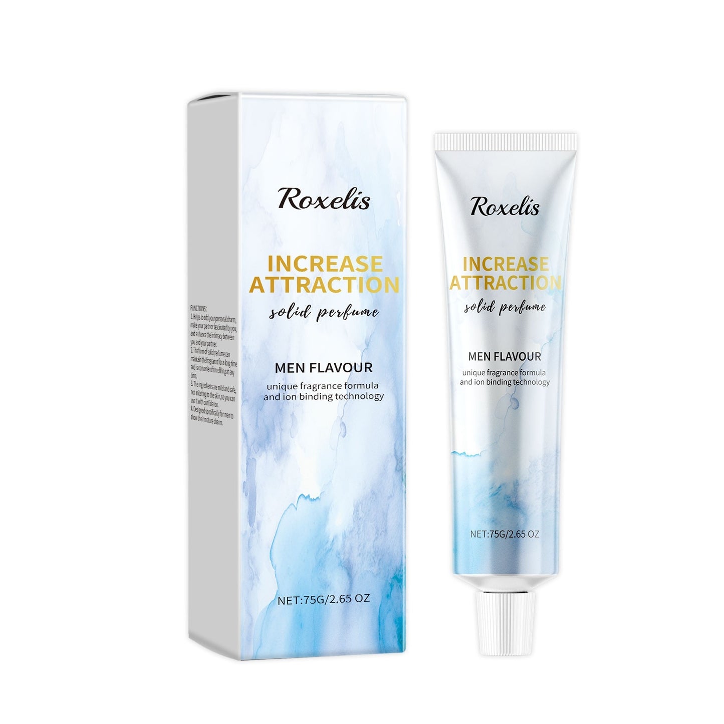 Solid Perfume Men Flavour - Natural Balm Tube 5.4cm | Prime Care