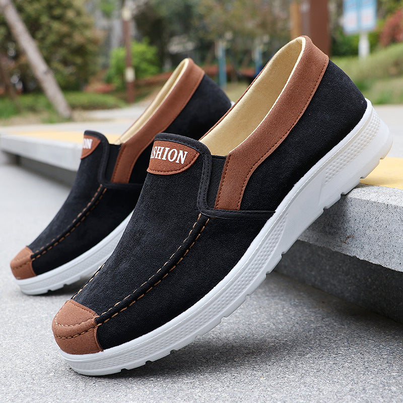 Mens Breathable Slip-on Casual Cloth Shoes - Comfortable Lightweight Footwear | Prime Care