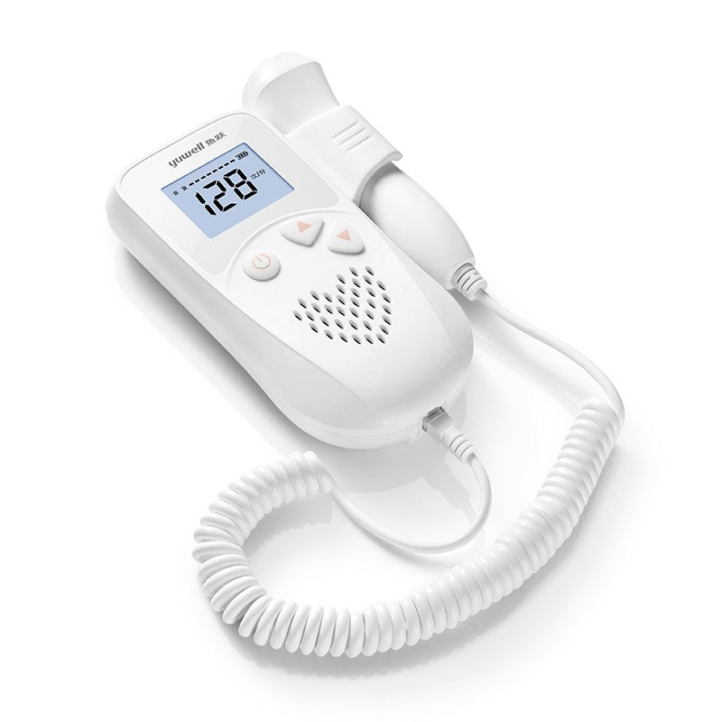 Fetal Doppler Heart Rate Monitor - CE Certified Home Pregnancy Baby Heartbeat Detector