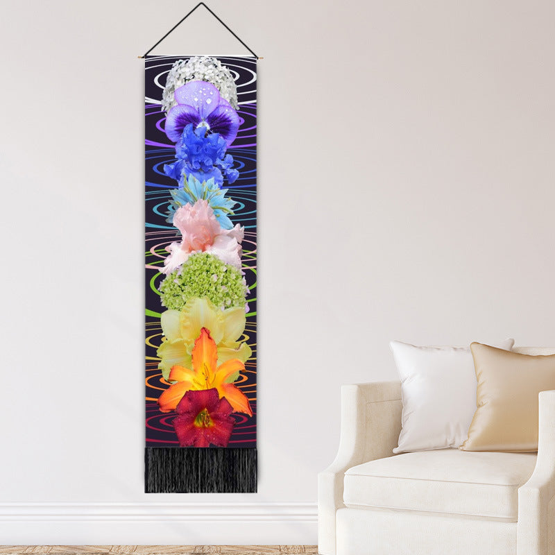 Decorative Hanging Paintings Printed Tassel Tapestries - Wall Art Decor | Prime Care