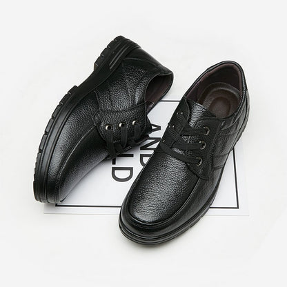 Leather Casual Sneakers - Men's Comfortable Stylish Footwear 920g | Prime Care