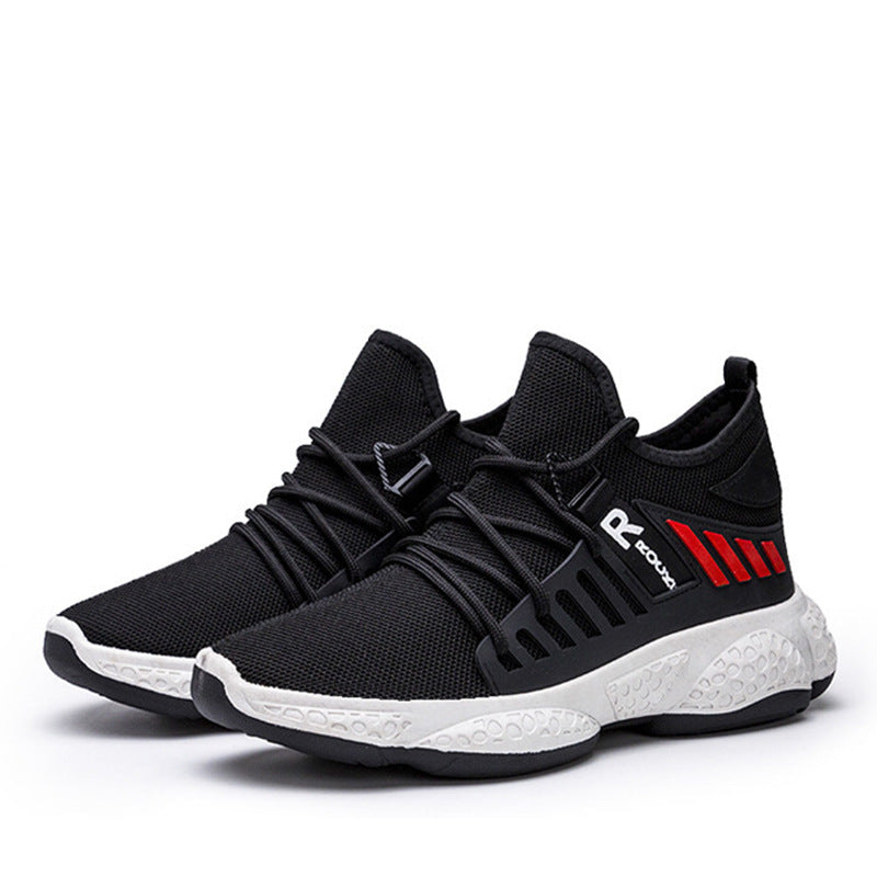 Men's Breathable Mesh Sports Sneakers – Lightweight Casual Shoes