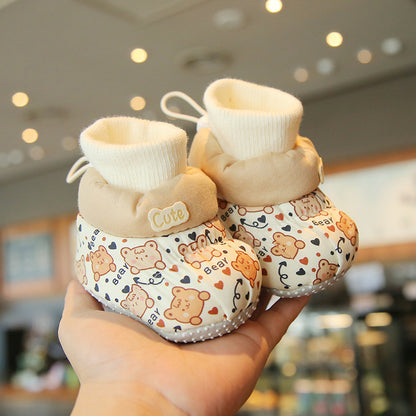 Baby Cotton Shoes - Soft Comfortable First Walking Shoes 76g | Prime Care