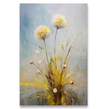 Dandelions Decoration Bedroom Posters - Canvas Wall Art Decor | Prime Care