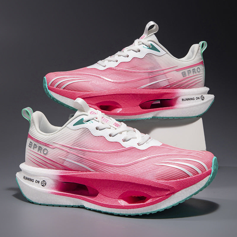 Carbon Plate Running Shoes For Male Students, Physical Examination Racing Sports Shoes, Men's Autumn Breathable Mesh Running Shoes