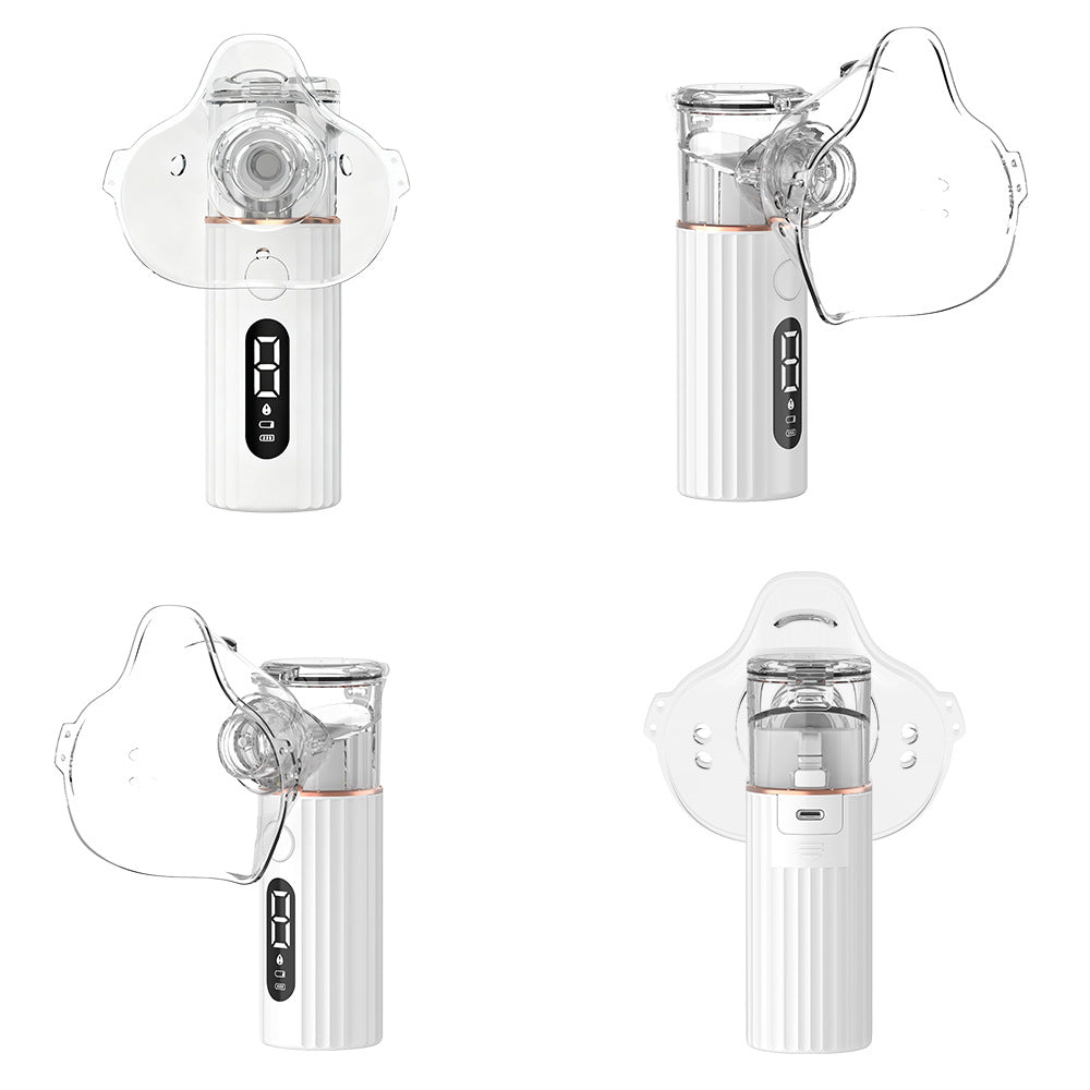 CE Certified Portable Mesh Nebulizer – Medical-Grade Rechargeable Inhaler