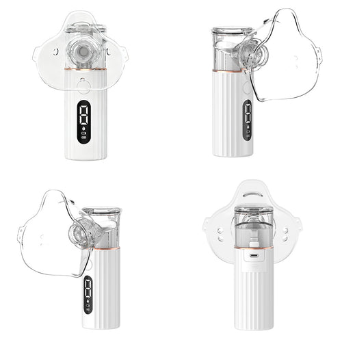 CE Certified Portable Mesh Nebulizer – Medical-Grade Rechargeable Inhaler